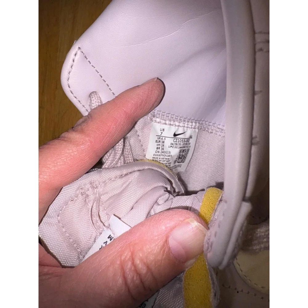 Nike Blazer Mid 77 Sneakers Lavender Cream Retro Streetwear Sz 7